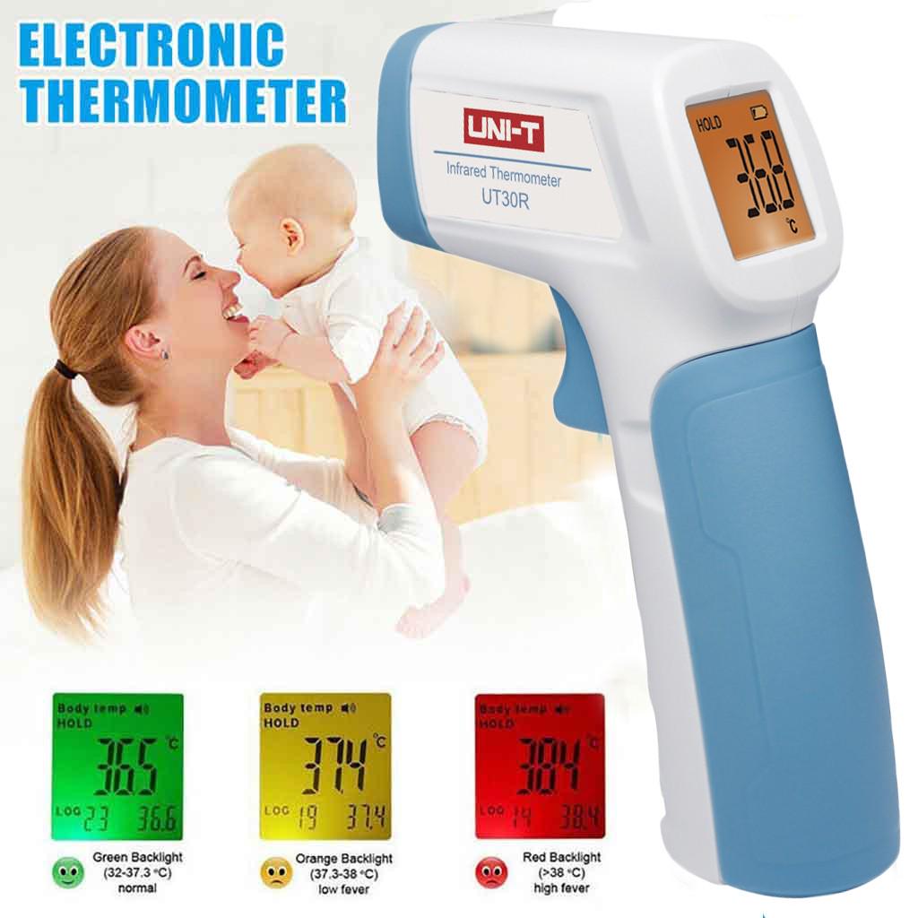 DASJ LCD Digital Non-contact IR Infrared Thermometer Forehead Body Temperature Meter