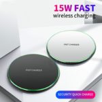 Qi Wireless Charger for IPhone X Xs XR Fast Wirless Wireless Charging Pad for Samsung S10 S9 Xiaomi